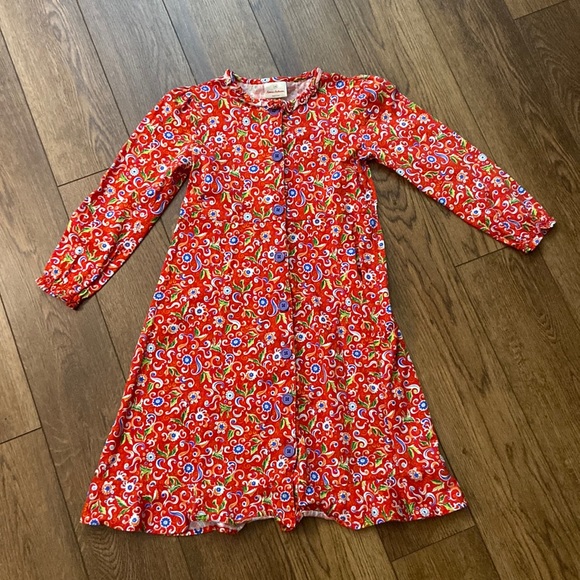 Hanna Andersson long sleeve size 130cm/8 US dress - Picture 1 of 5